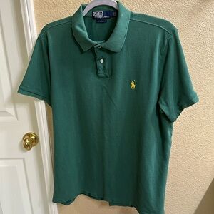 Ralph Lauren polo shirt, size large, custom slim fit, good condition